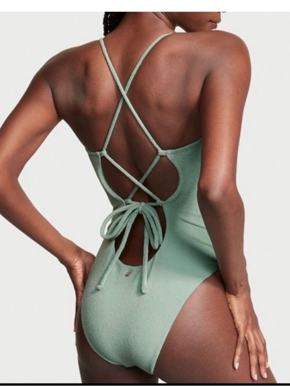 Victoria's Secret Mint Green One-Piece Swimsuit